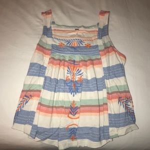 NWT Free People “Ivory Combo” Shirt